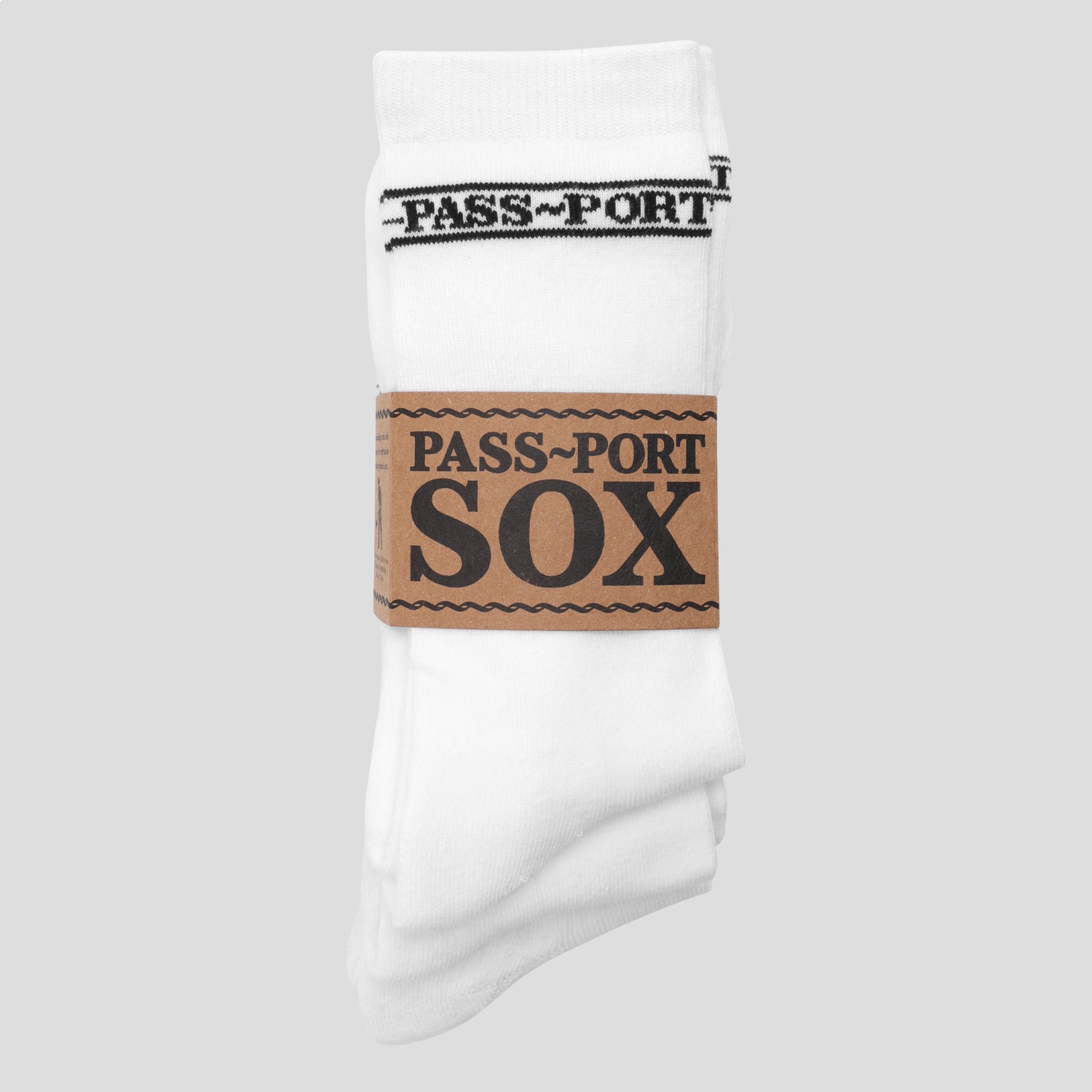 Pass~Port Hi Sox 3-Pack - White