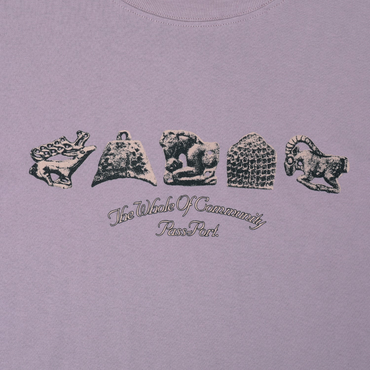 Pass~Port Bronzed Age Tee - Dusty Lilac