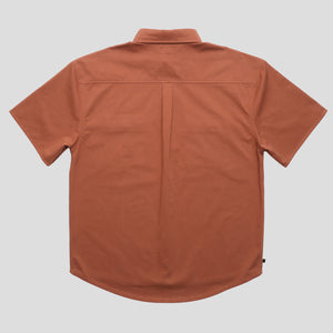 Pass~Port & El'more Vineyard Workers Short-sleeve Shirt - Rust