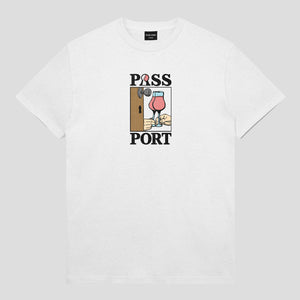 Pass~Port What U Think U Saw Tee - White