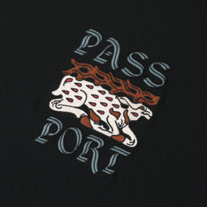 Pass~Port Antler Tee - Black