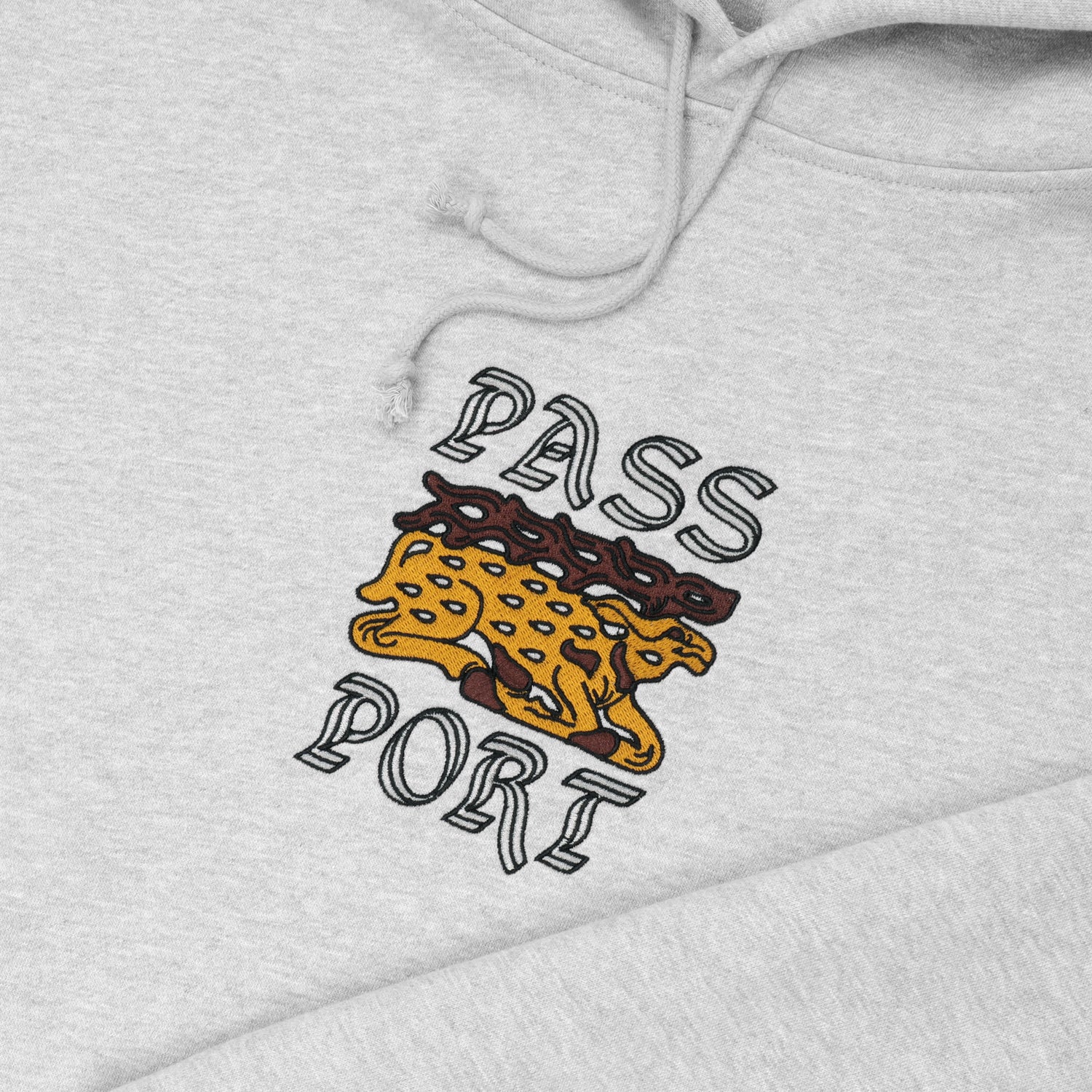 Pass~Port Antler Hoodie - Ash