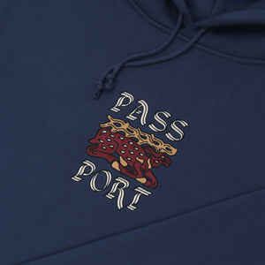Pass~Port Antler Hoodie - Navy