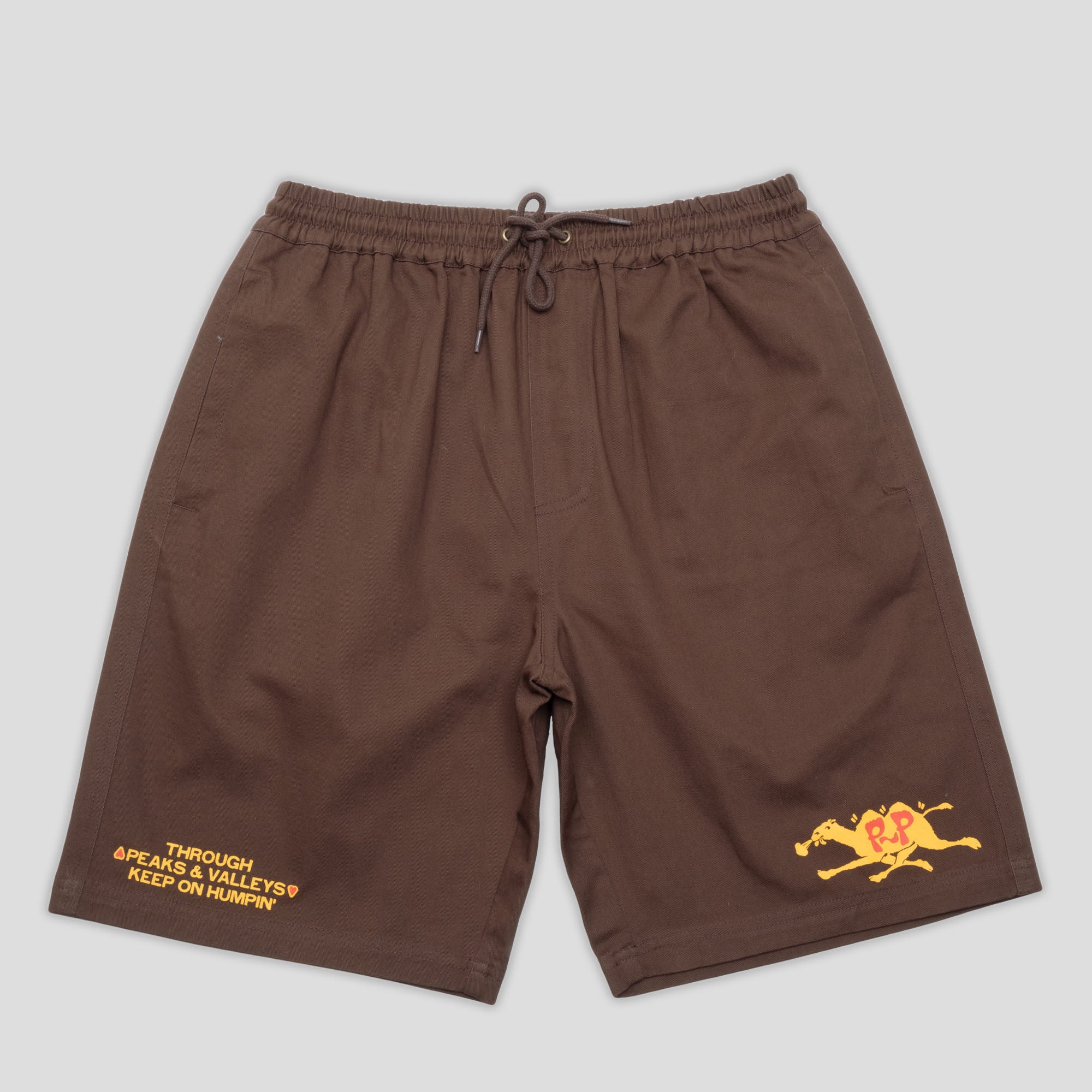 Pass~Port Peaks and Valleys Casual Short - Chocolate