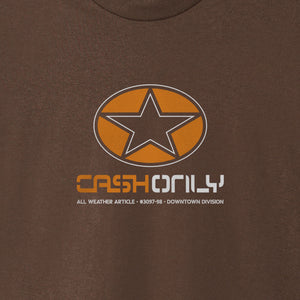 Cash Only All Weather Tee - Brown