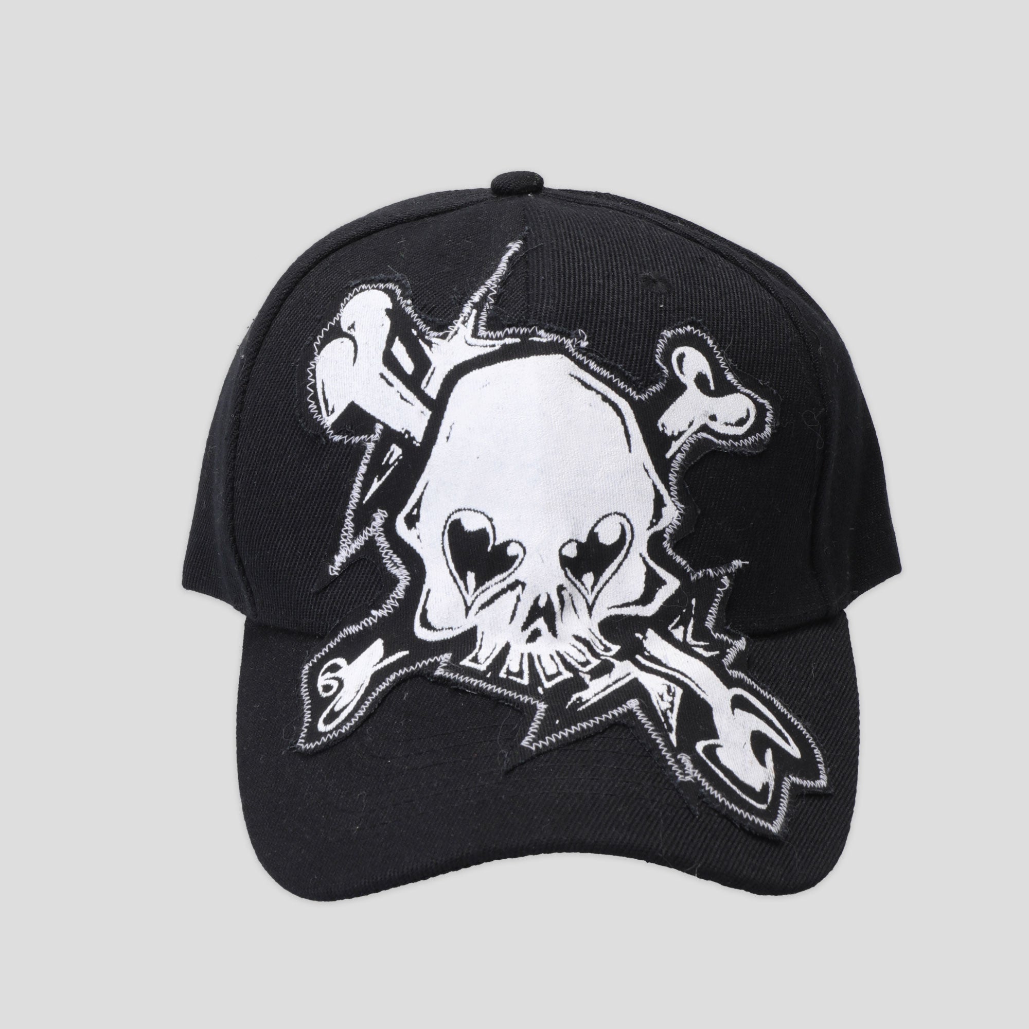 Personal Joint Skull Hat - Black