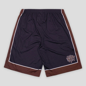 Always Do What You Should Do Court Shorts - Black/Brown