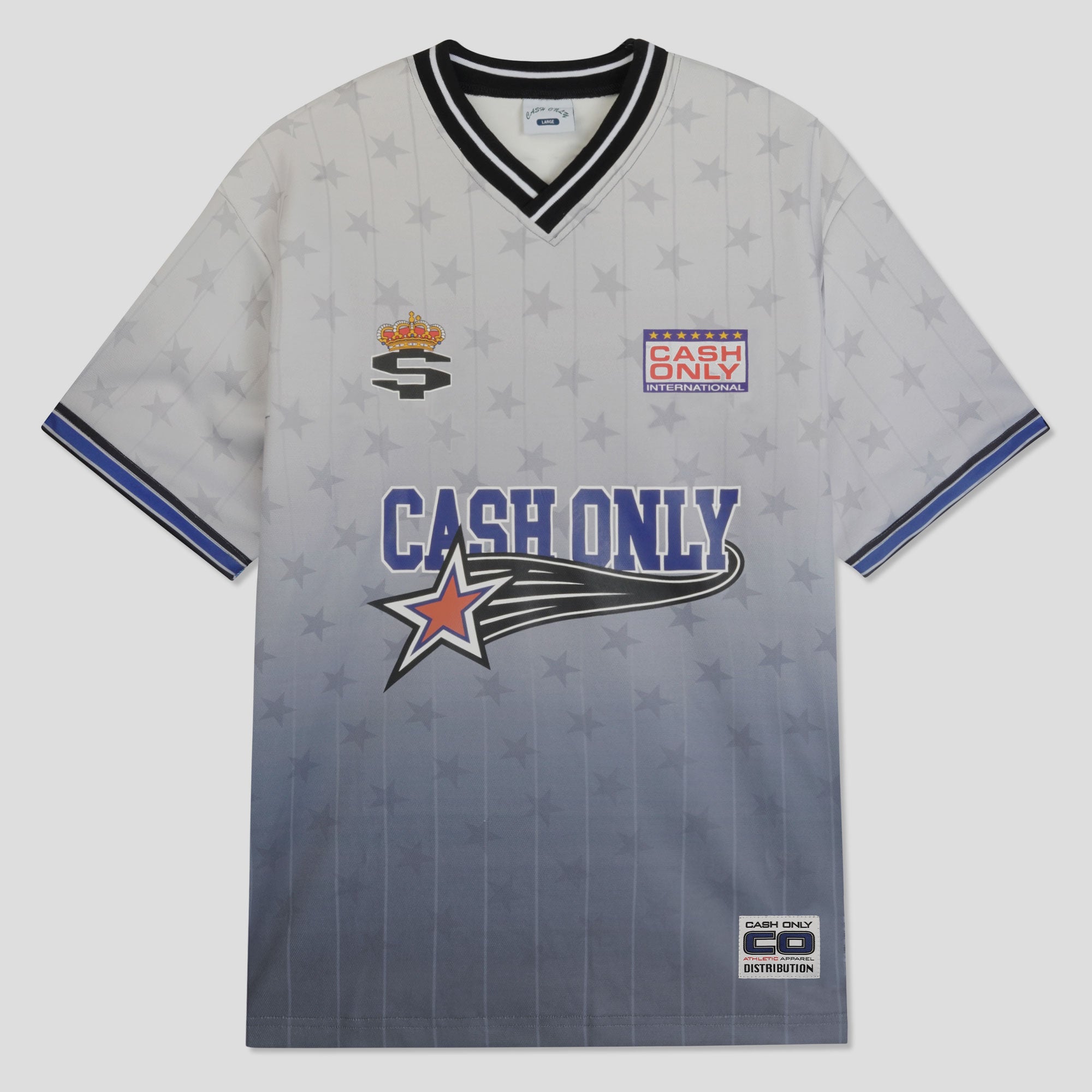 Cash Only Downtown Jersey - Grey