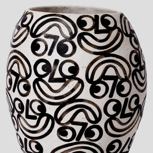 Rittle Large Vase - Black Speckle