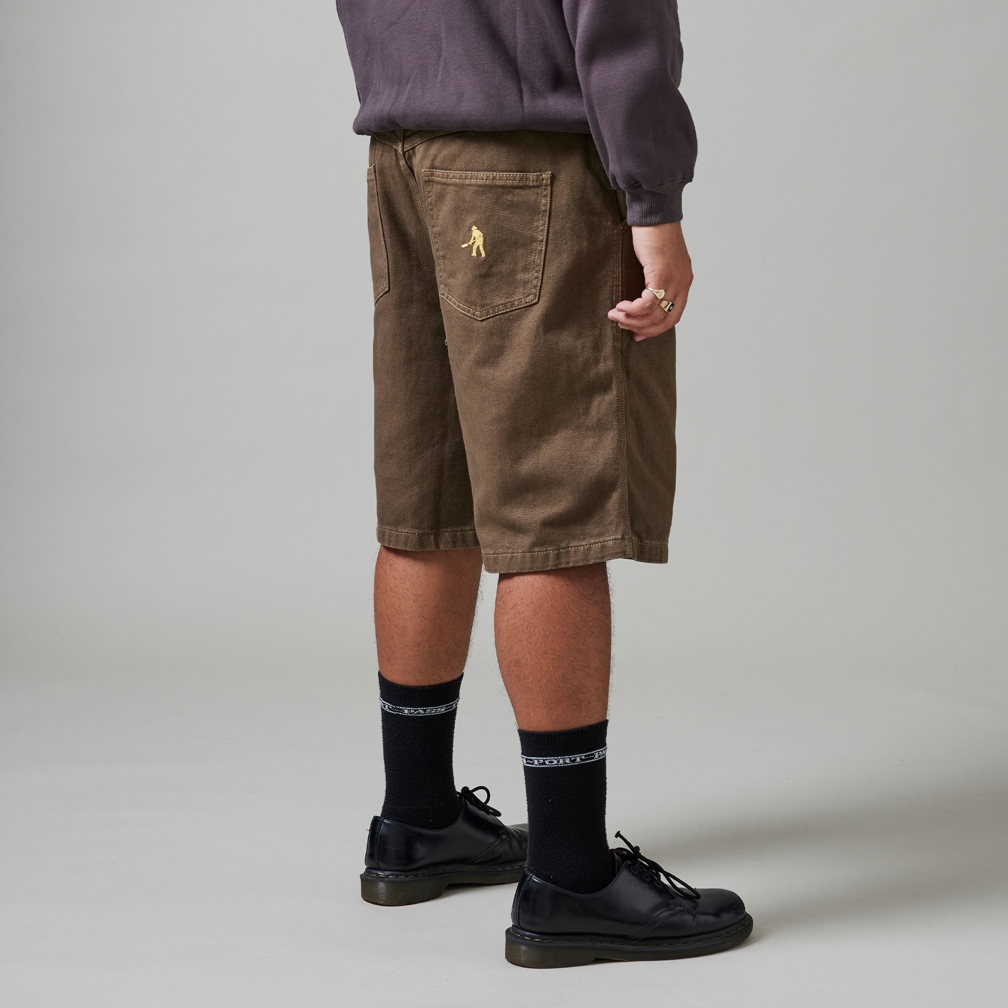 Pass~Port Workers Club Short - Washed Brown