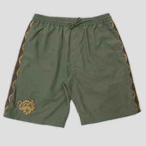 Pass~Port Coiled RPET Casual Short - Olive Green