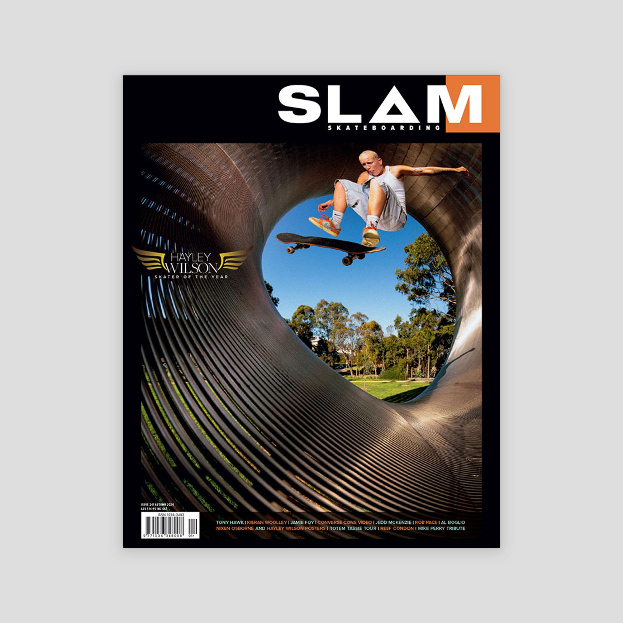 Slam Skateboarding Magazine Issue #241
