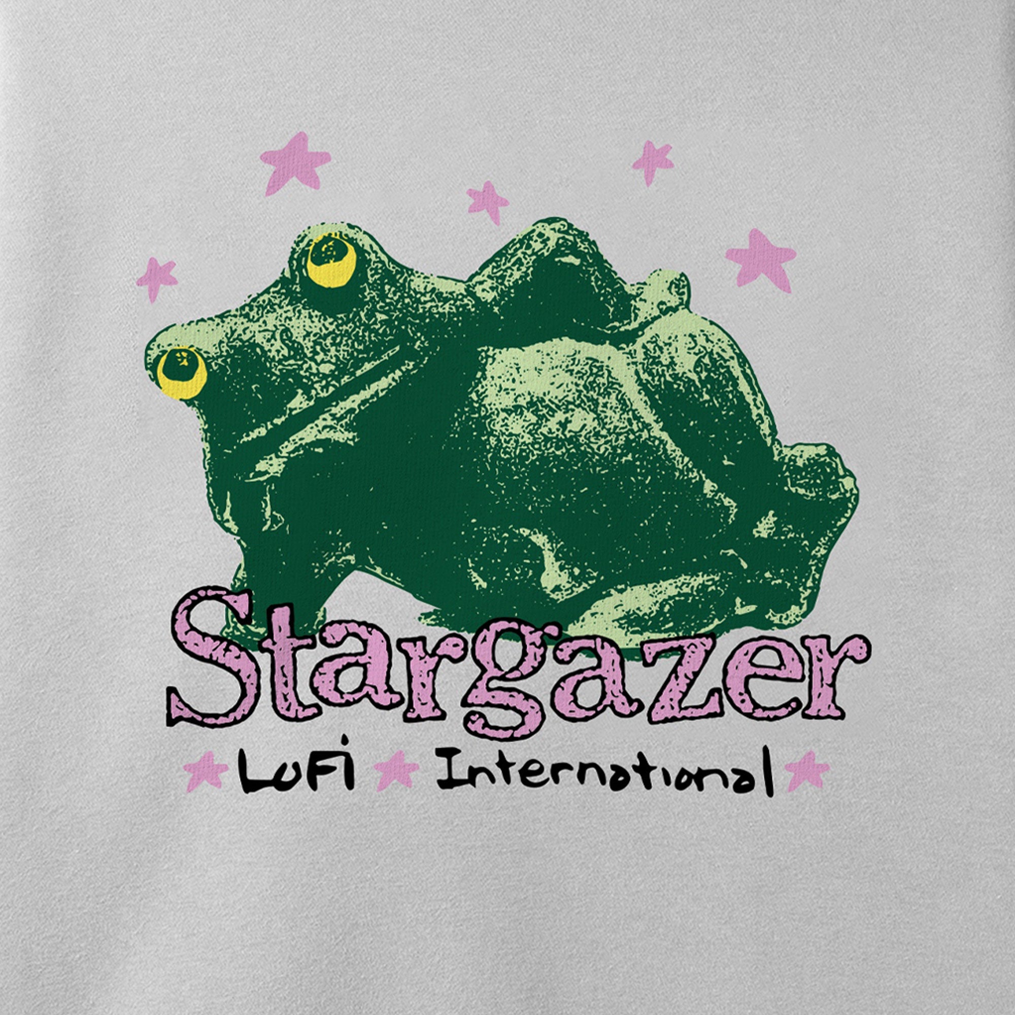 Lo-Fi Stargazer Crewneck Sweatshirt - Cement