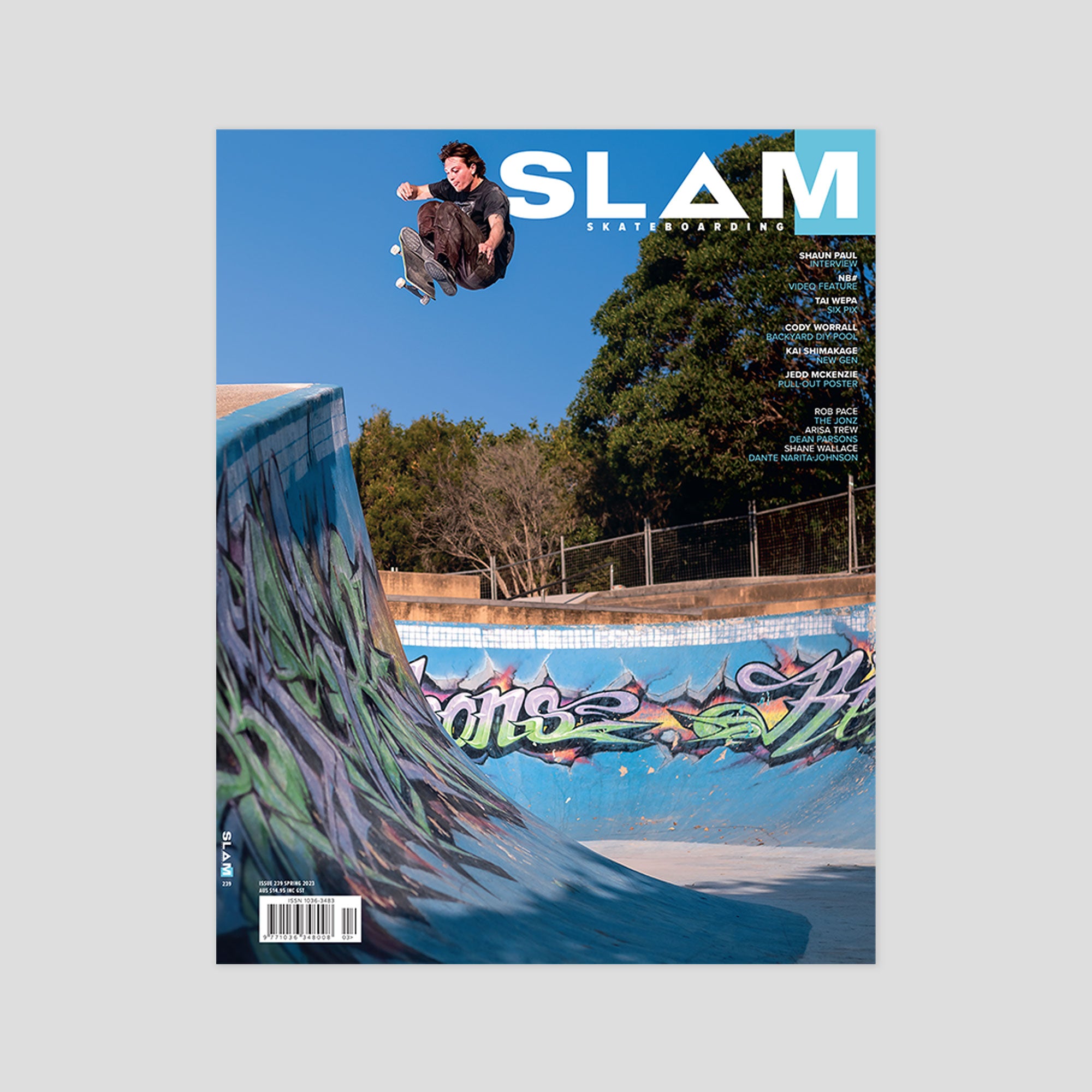 Slam Skateboarding Magazine Issue #239