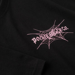 Polar Skate Co. 'Spiderweb' T-Shirt - Black