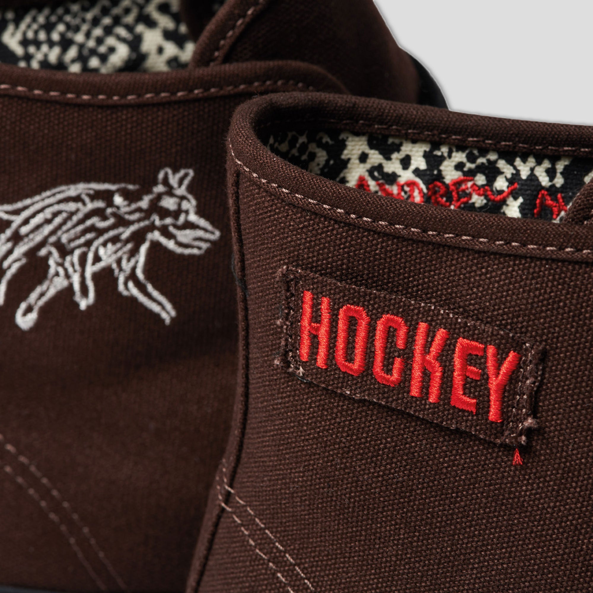 Vans & Hockey Skate Authentic High - Brown
