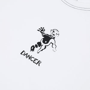 Dancer OG Logo Tee - White / Black