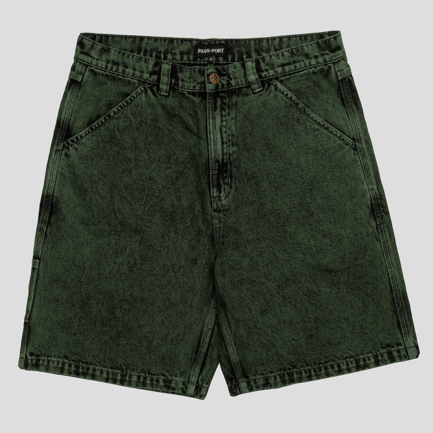 Pass~Port Workers Club Short - Moss Over-Dye