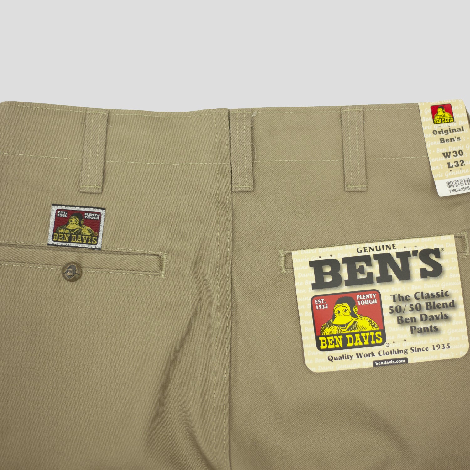 Ben Davis Original Ben's Pant - Khaki
