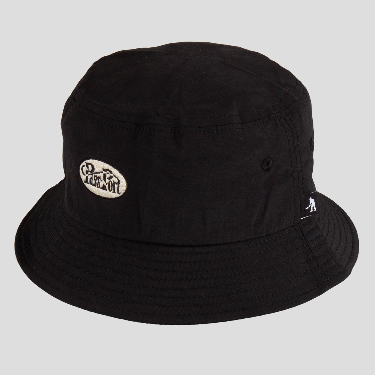 Pass~Port Whip Logo RPET Bucket Hat - Black