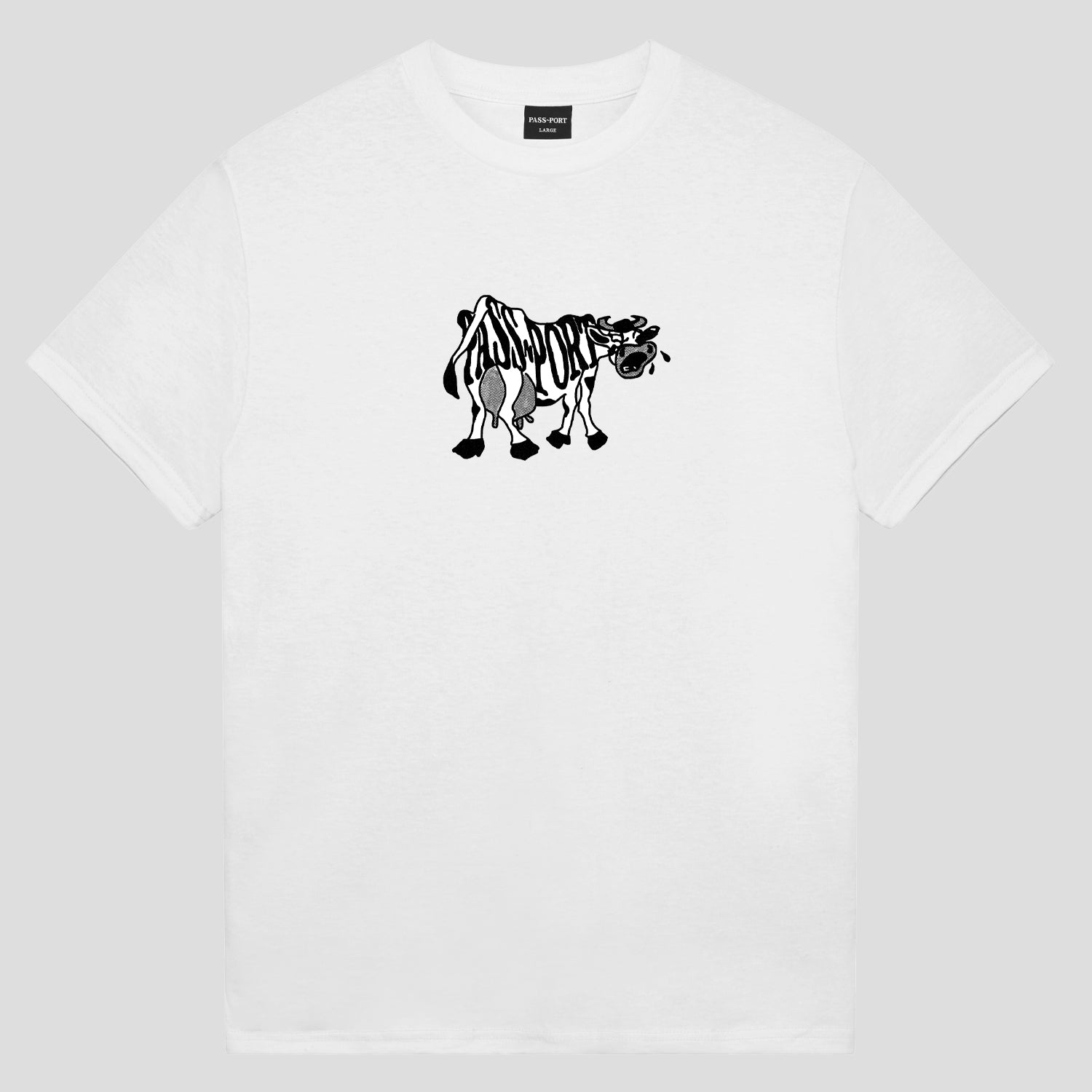 Pass~Port Crying Cow Tee - White