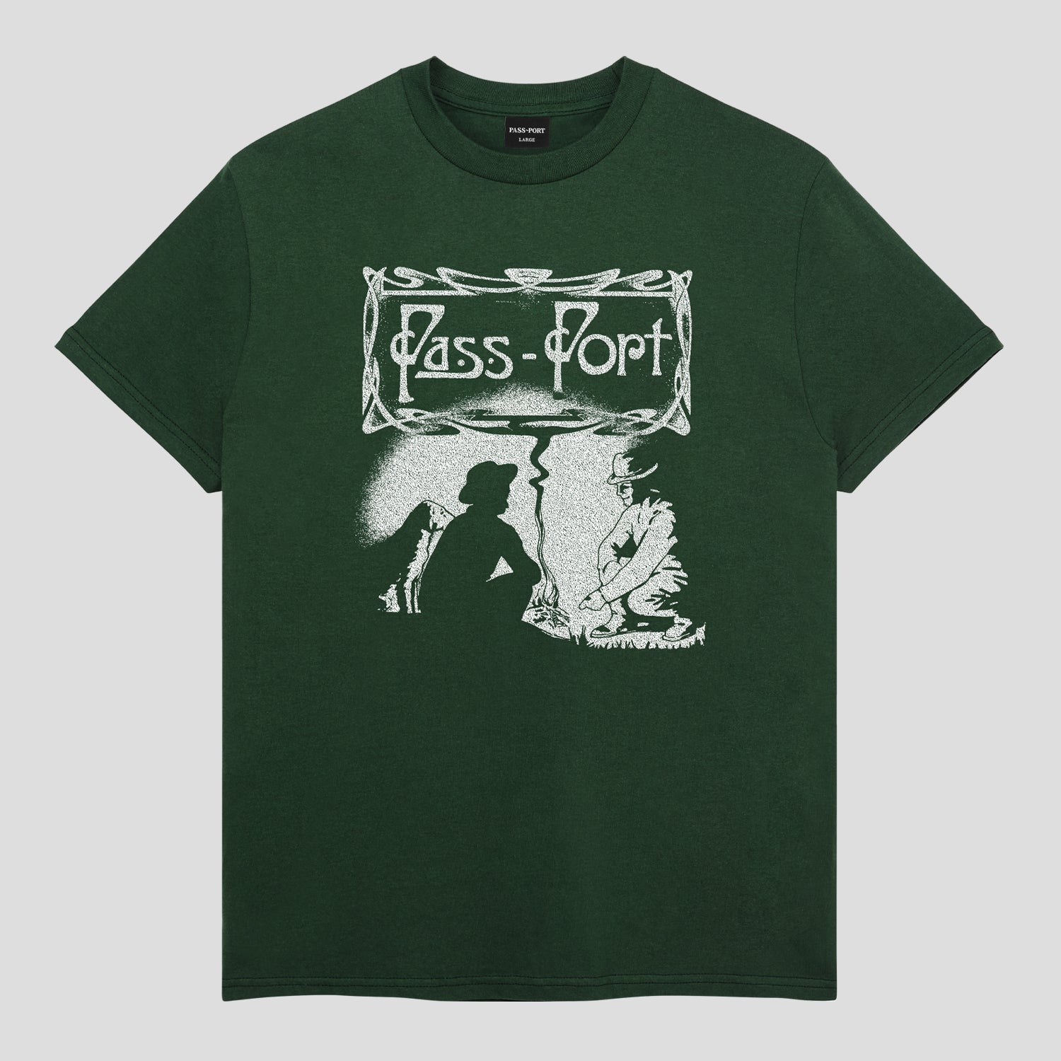 Pass~Port Plume Tee - Forest Green