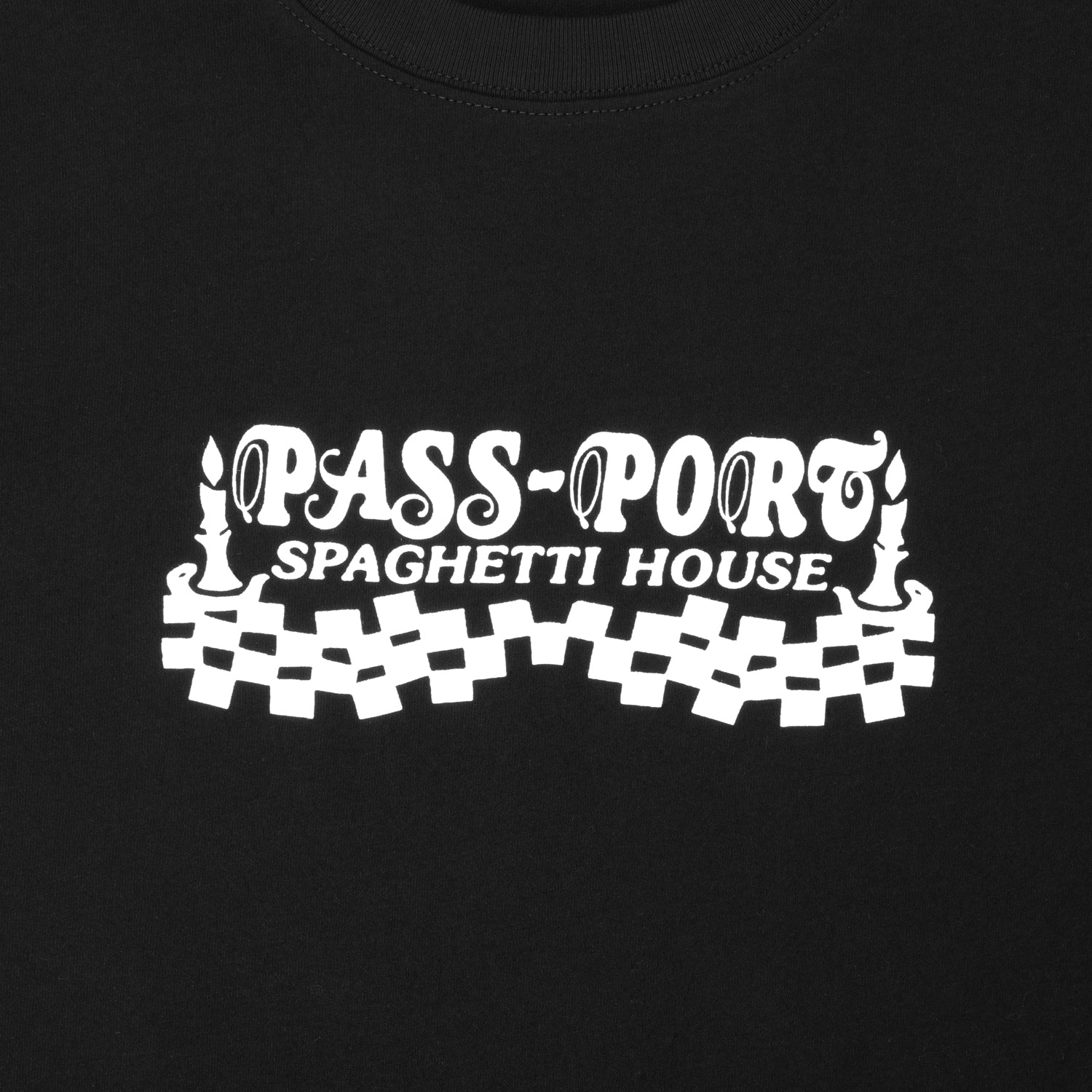 Pass~Port Spag House Tee - Black