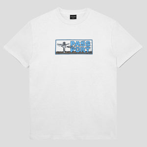 Pass~Port Water Restrictions Tee - White