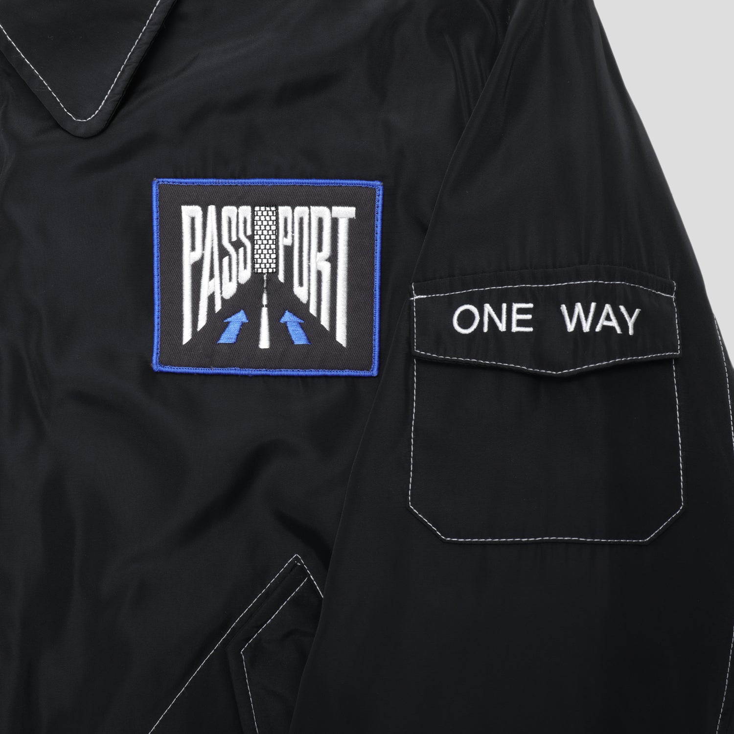 Pass~Port One Way Freight Jacket - Black