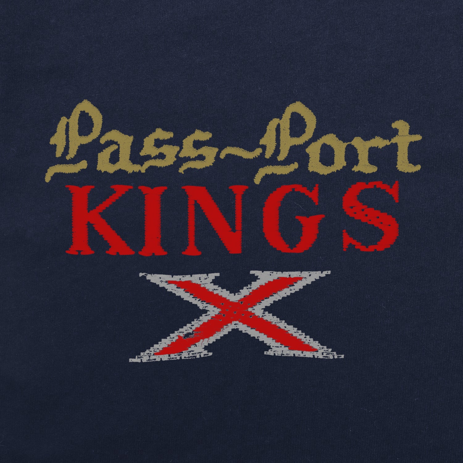 Pass~Port Kings X Tee - Navy