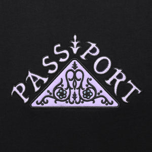 Pass~Port Manuscript Tee - Black