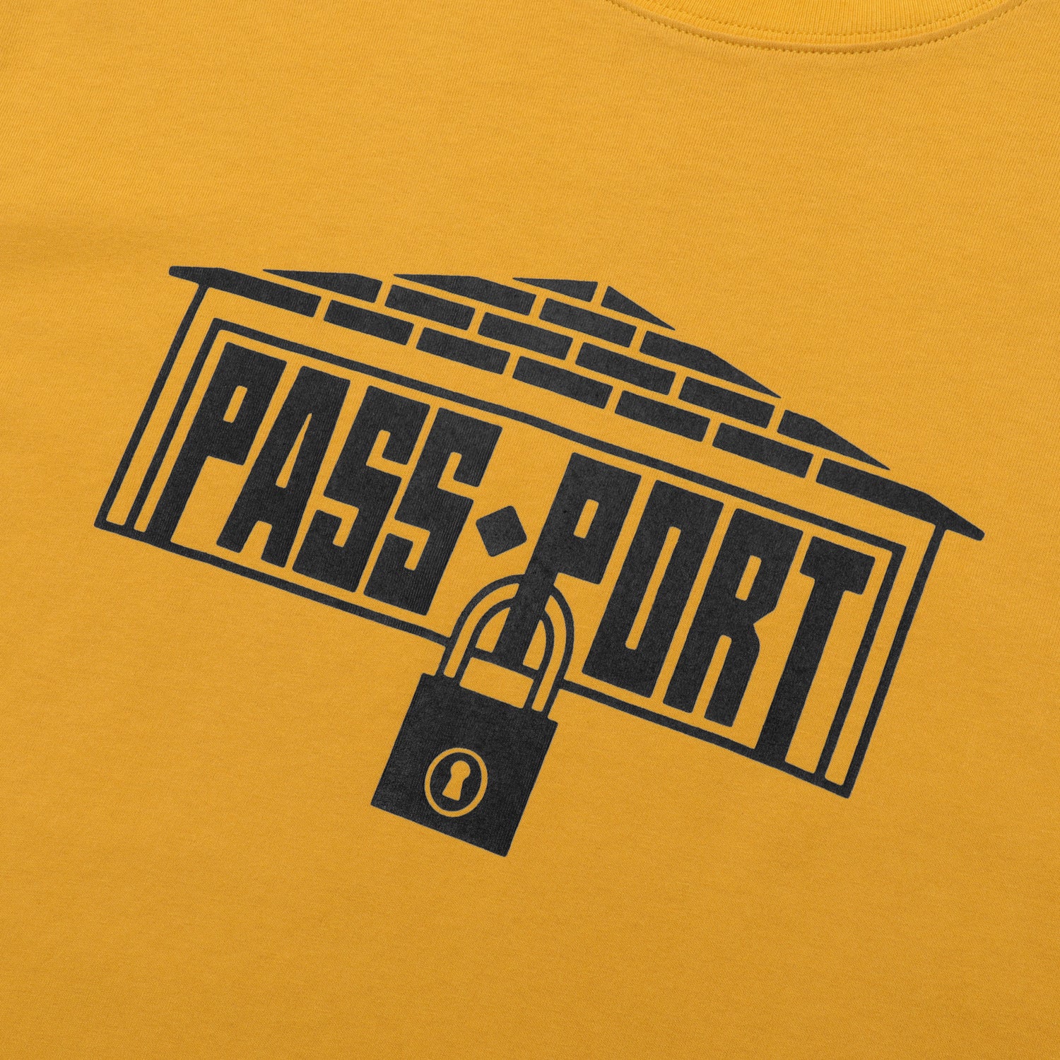 Pass~Port Depot Tee - Gold