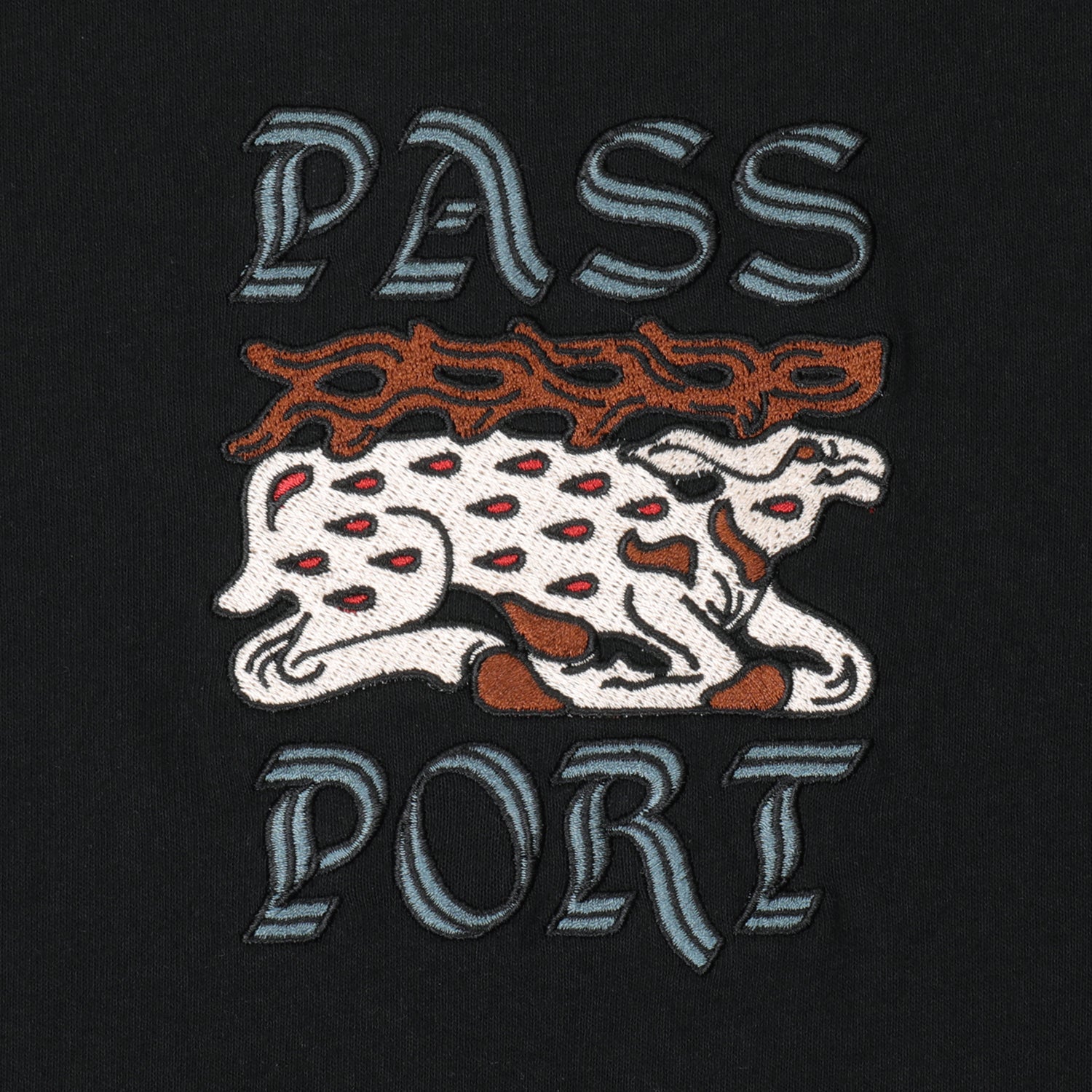 Pass~Port Antler Tee - Black
