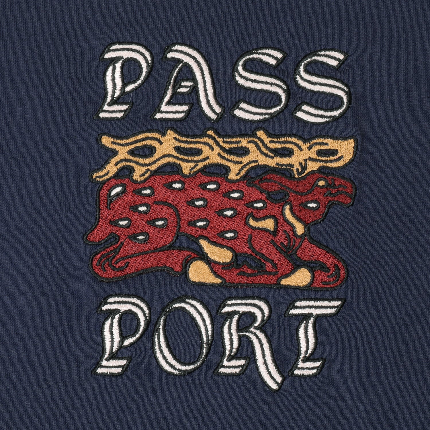 Pass~Port Antler Tee - Navy