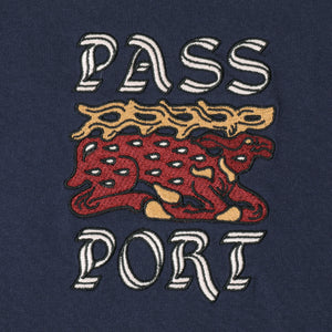 Pass~Port Antler Tee - Navy