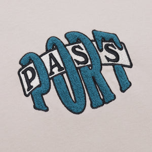 Pass~Port Bulb Logo Tee - Natural