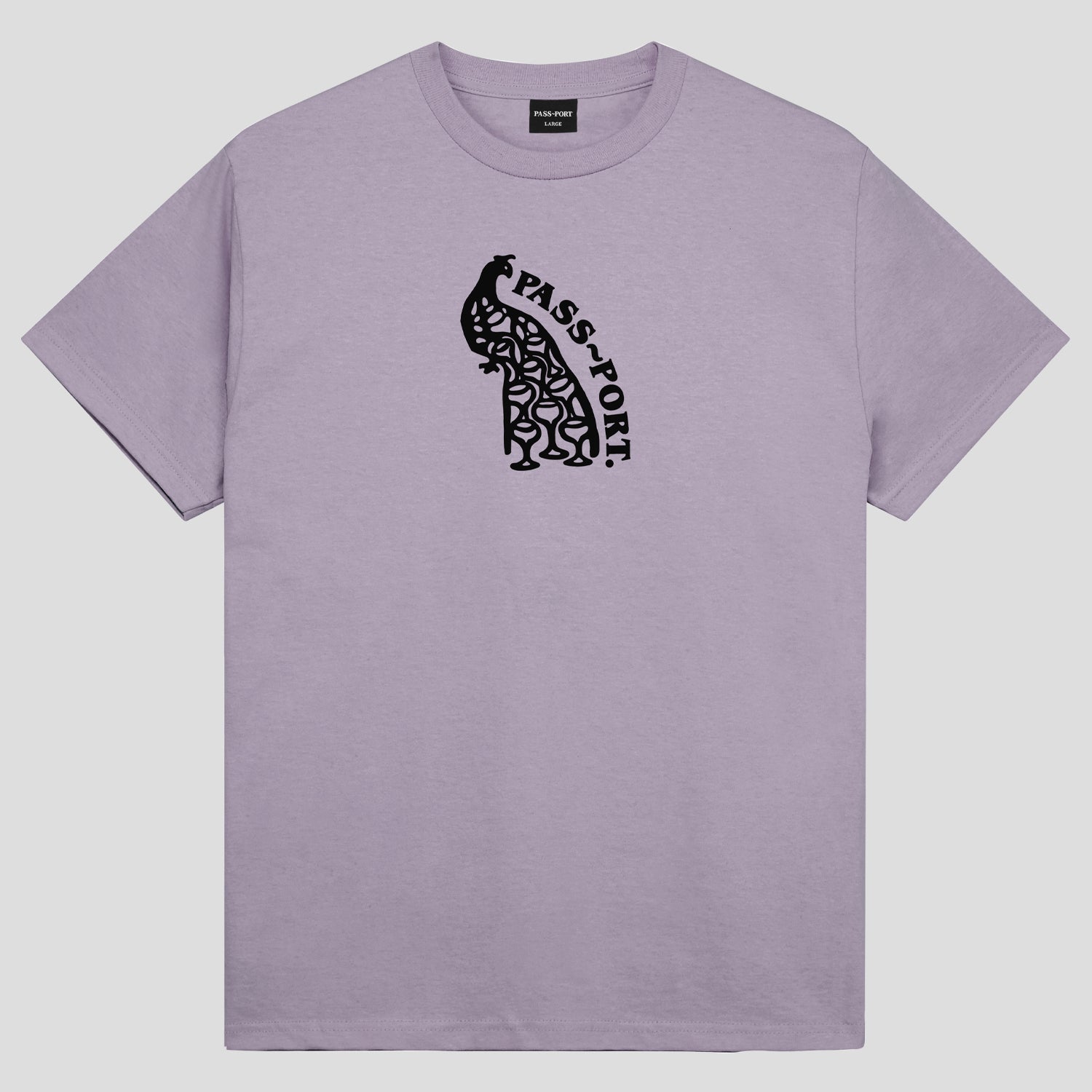 Pass~Port Peacock Tee - Dusty Lilac