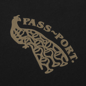 Pass~Port Peacock Tee - Black