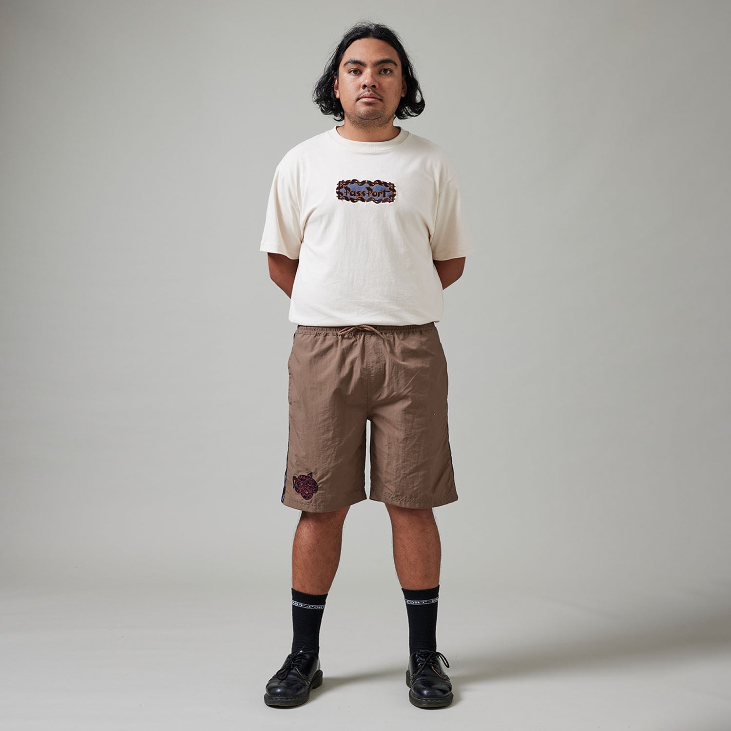 Pass~Port Coiled RPET Casual Short - Sand