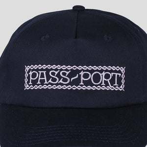 Pass~Port Invasive Logo Freight Cap - Navy