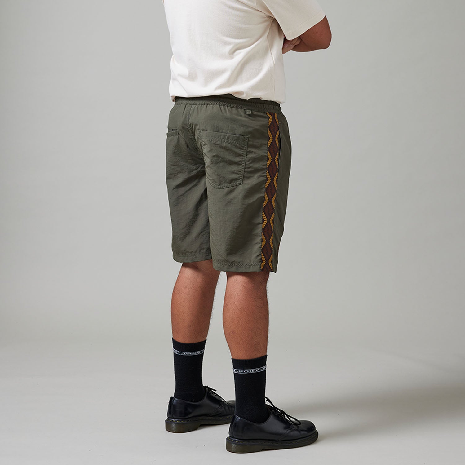 Pass~Port Coiled RPET Casual Short - Olive Green