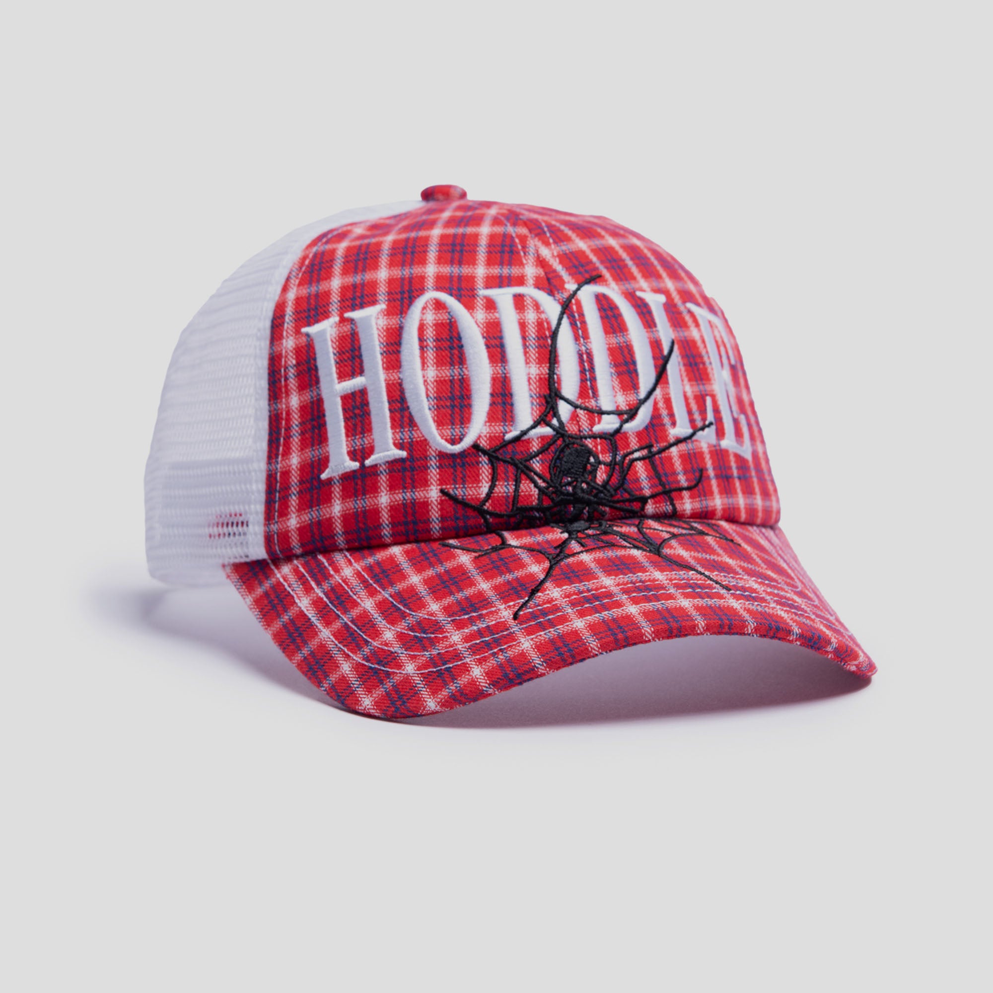 Hoddle Web Trucker Cap - Red / Black