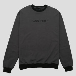 Pass~Port Organic Tonal Sweater - Tar