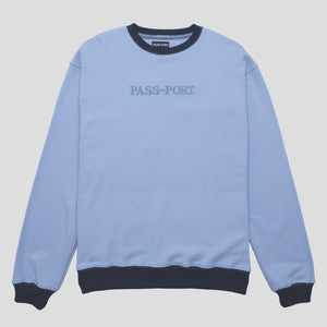 Pass~Port Organic Tonal Sweater - Baby Blue