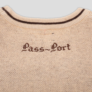 Pass~Port Kings X Fountain Mohair Sweater - Cream