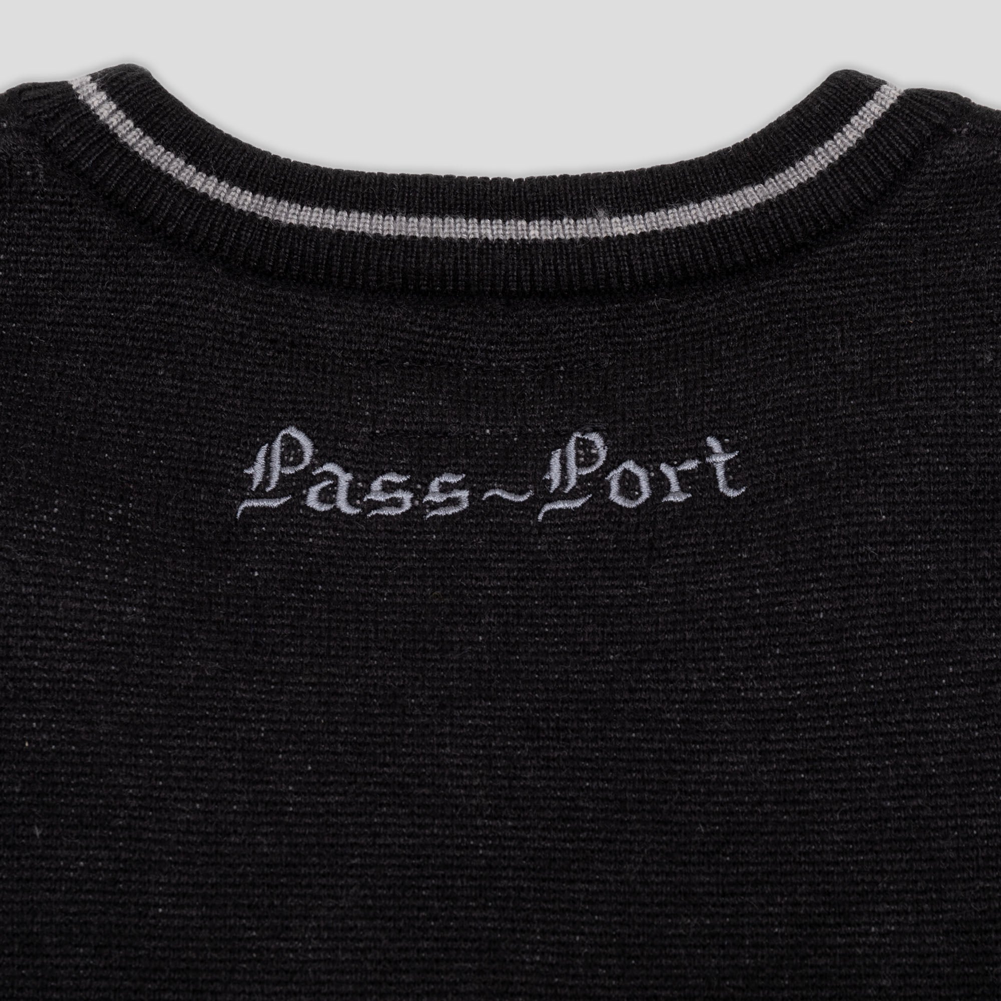 Pass~Port Kings X Fountain Mohair Sweater - Black
