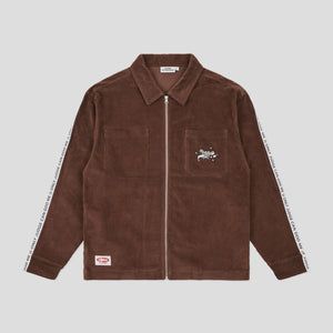 Come Sundown Only Judge Can God Me Jacket - Brown
