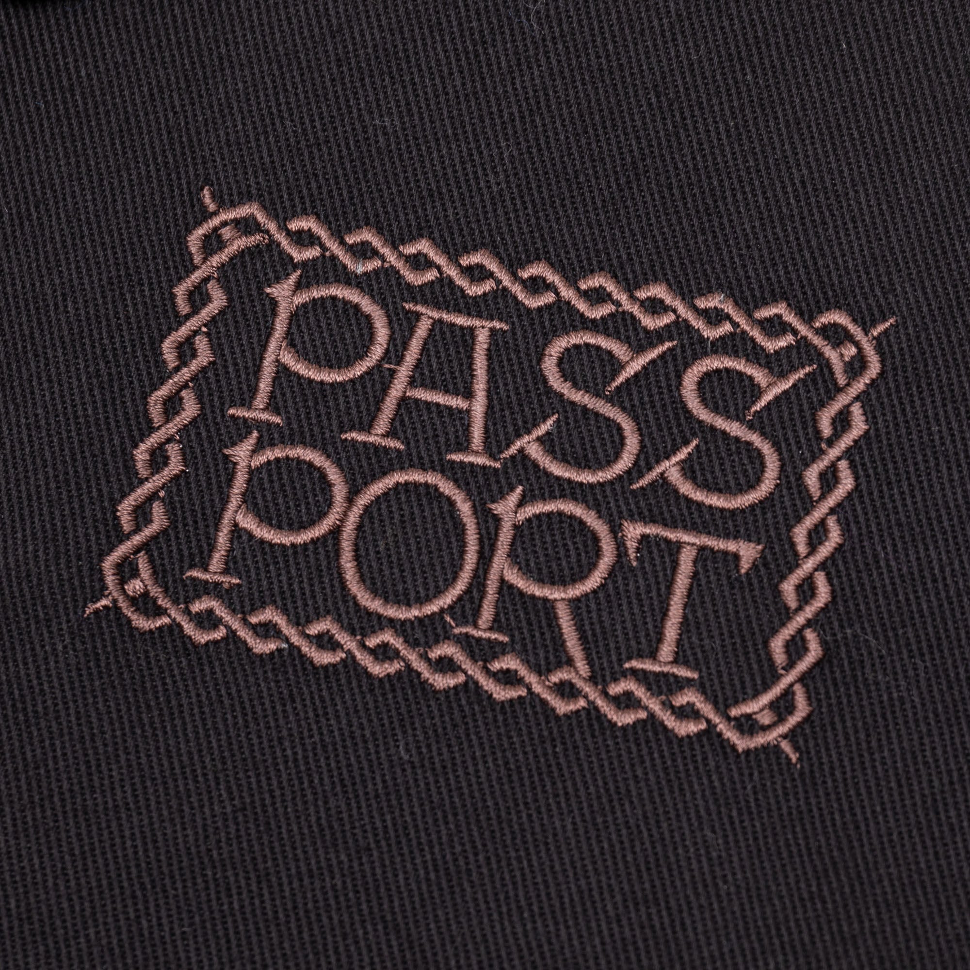 Pass~Port Invasive Logo Yard Jacket - Black