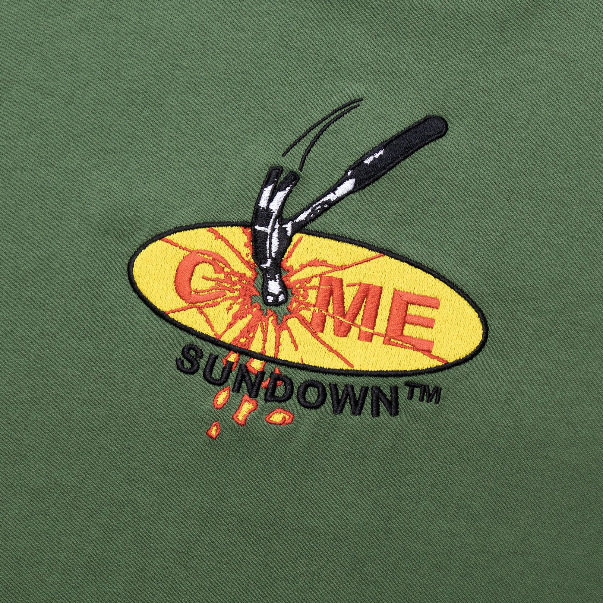Come Sundown Everything's A Nail Tee - Green