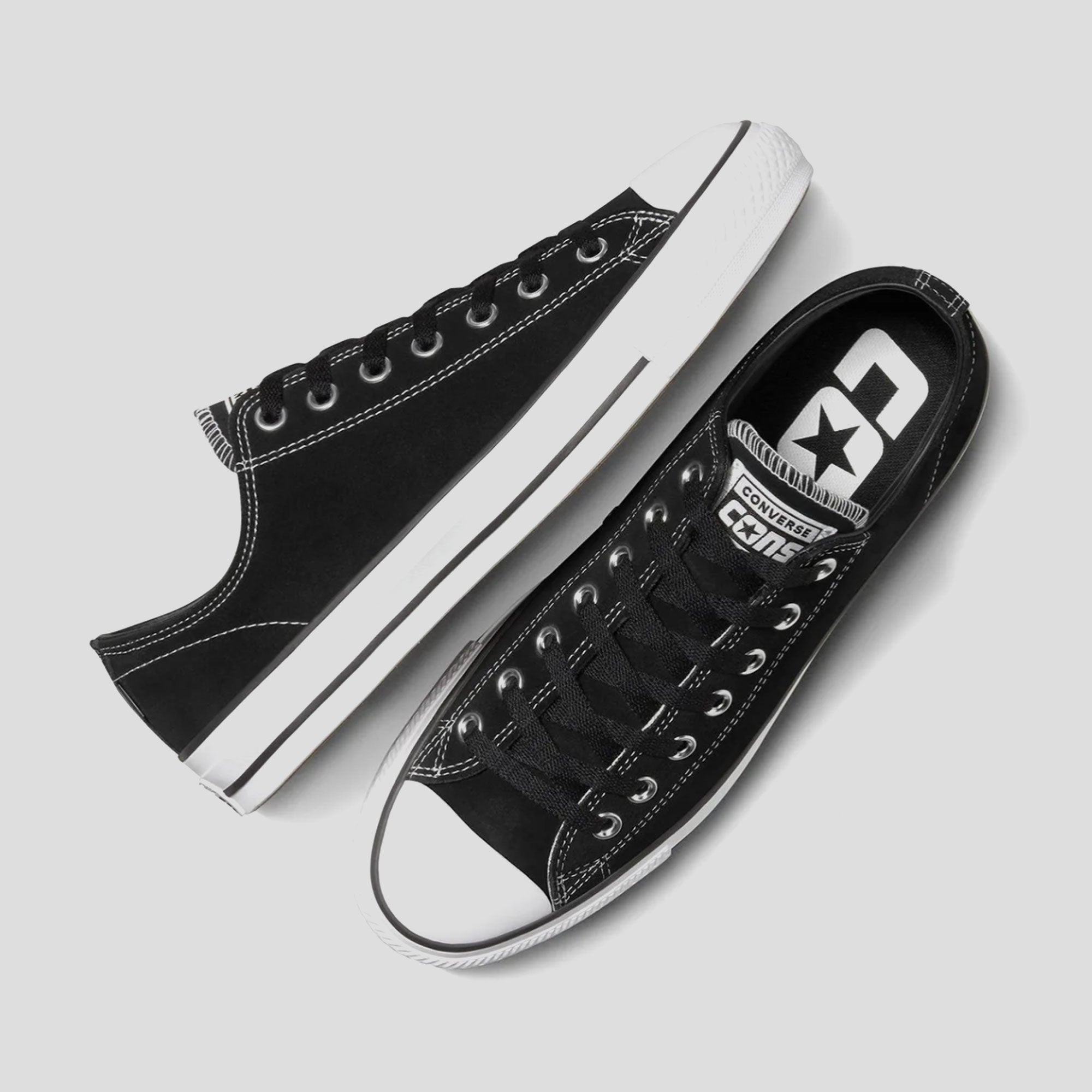 Converse Chuck Taylor All Star Pro Suede Low Top - Black